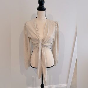 Sophie Rue Tie Front Top